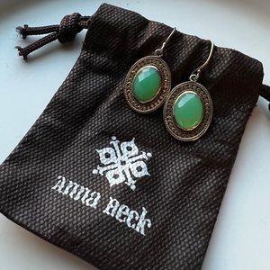 Anna Beck Oval Stone Earrings